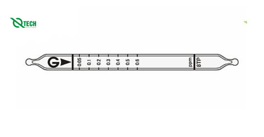 Ống phát hiện nhanh khí hoặc hơi Chlorine Cl2 Gastec 8TP (0.05 - 0.6 ppm)