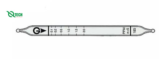 Ống phát hiện nhanh Hydrazine N2H4 Gastec 185 (0.05~2 ppm)