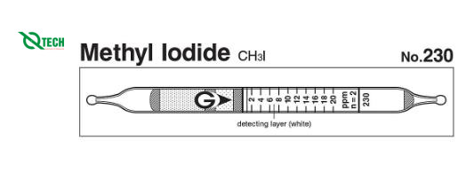 Ống phát hiện nhanh Methyl Iodide CH3I Gastec 230 (0.5~108ppm)