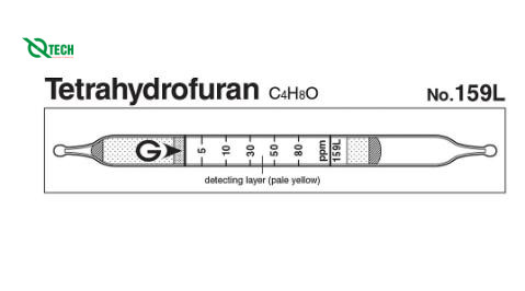 Ống phát hiện nhanh Tetrahydrofuran C4H8O Gastec 159L (5~232ppm)