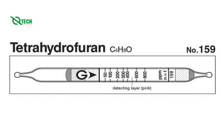 Ống phát hiện nhanh Tetrahydrofuran C4H8O Gastec 159 (C4H8O 159 (20~800ppm))