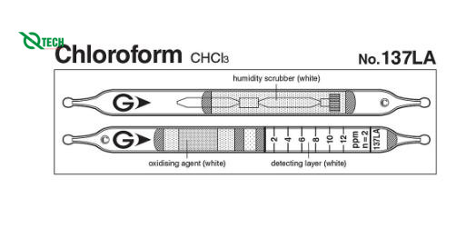 Ống phát hiện nhanh Chloroform CHCl3 Gastec 137LA (0.5~30ppm)