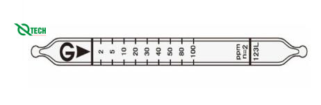 Ống phát hiện nhanh Xylene C6H4(CH3)2 Gastec 123L (2~200ppm)