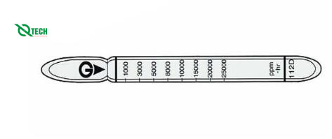 Ống phát hiện thụ động Ethanol C2H5OH Gastec 112D (100 ~ 25000 ppm)