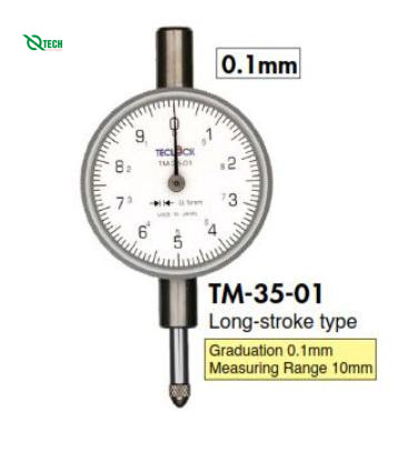 Đồng hồ so loại nhỏ TECLOCK TM-35-01