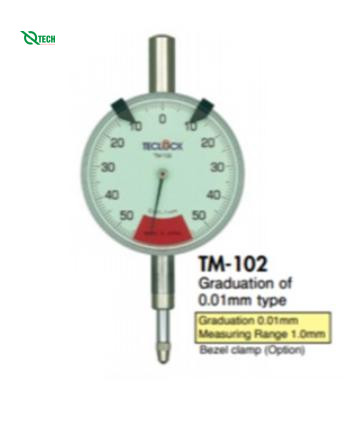 Đồng hồ so một vòng quay TECLOCK TM-102f