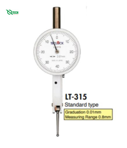 Đồng hồ so chân gập TECLOCK LT-315 (0.8mm/0.01mm)