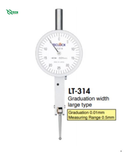 Đồng hồ so chân gập TECLOCK LT-314