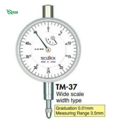 Đồng hồ so loại nhỏ TECLOCK TM-37