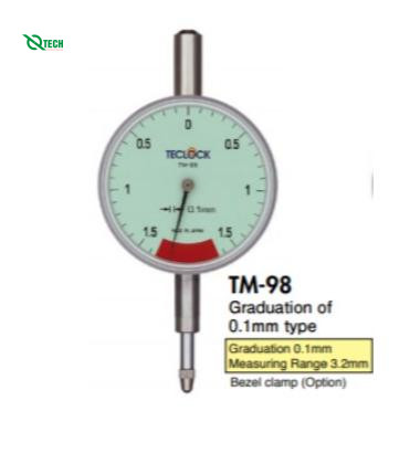 Đồng hồ so một vòng quay TECLOCK TM-98f