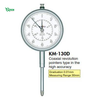 Đồng hồ so dải đo lớn TECLOCK KM-130D