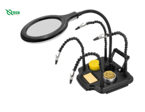 Kính lúp kẹp board Pro'skit SN-396N (1.75X (3D), 4X (12D))
