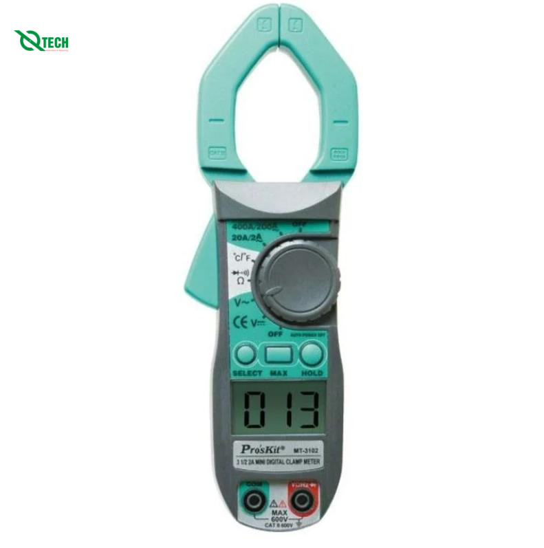Ampe kẹp dòng AC Pro'skit MT-3102 (600V/ 400A/ 20MΩ/ 1000oC)