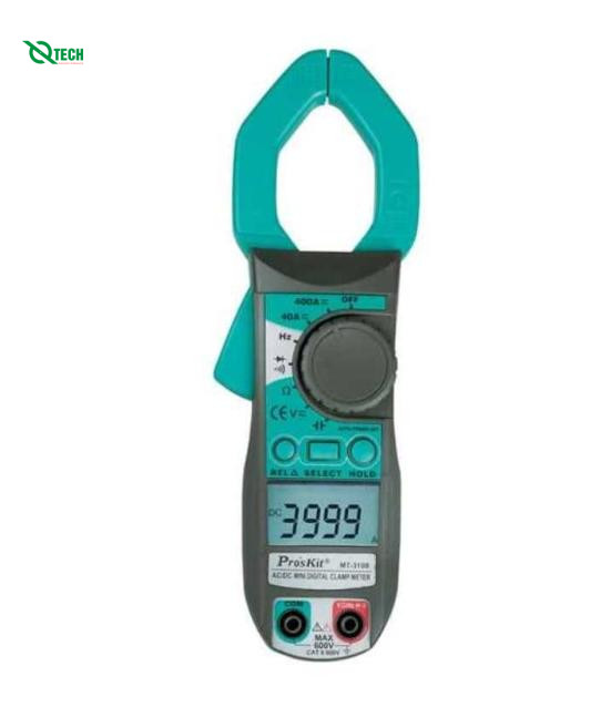 Ampe kẹp dòng AC Pro'skit MT-3109 (600V/ 400A/ 40MΩ/ 100µF/ 10Mhz)
