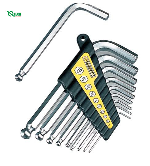 Bộ lục giác loại ngắn Tsunoda KS-A (1.5～10.0mm/9pcs)