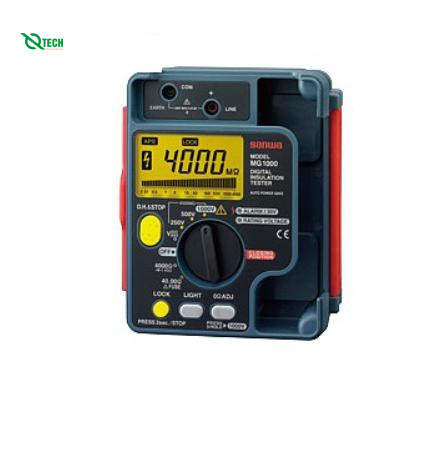 Máy đo điện trở cách điện SANWA MG1000 set