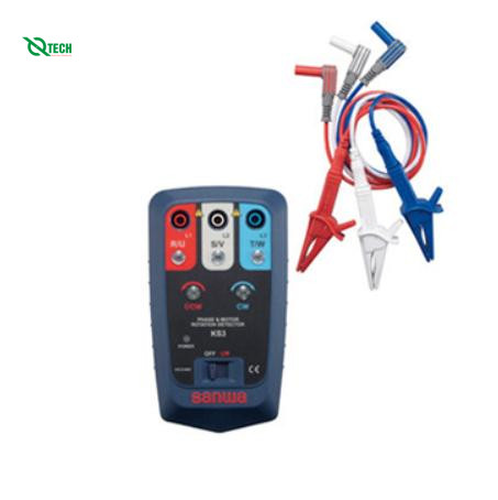 Đồng hồ chỉ thị pha SANWA KS3 (500V)