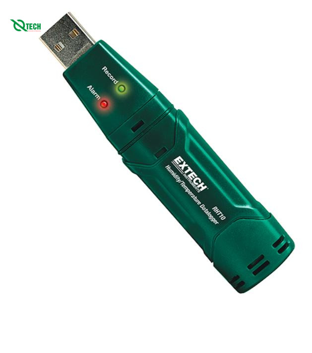 Bộ ghi dữ liệu USB nhiệt độ, độ ẩm EXTECH RHT10