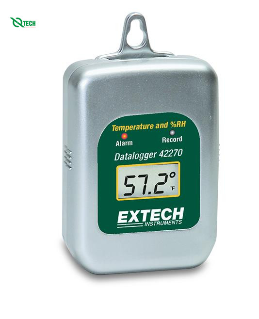 Thiết bị ghi dữ liệu nhiệt độ và độ ẩm EXTECH 42270 (-40 ~ 185 °F, 0 ~ 100%)