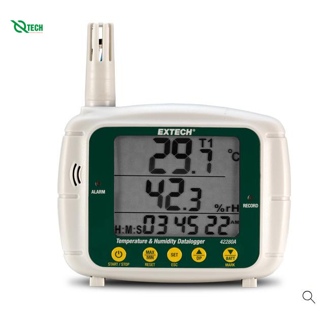 Máy đo, ghi nhiệt độ/độ ẩm EXTECH 42280A (-20°C ~ 70°C, 0 ~ 100% RH)