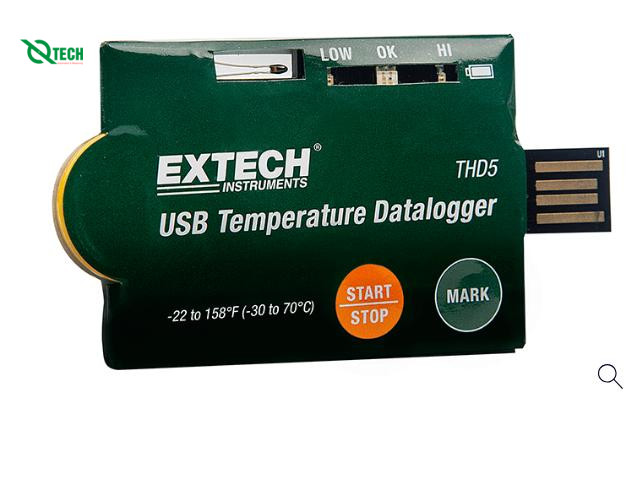 Bộ ghi dữ liệu nhiệt độ USB EXTECH THD5