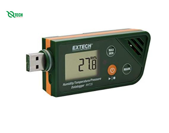 Thiết bị ghi dữ liệu nhiệt độ và độ ẩm áp suất khí quyển EXTECH RHT 35 (0~999 ug/m3)