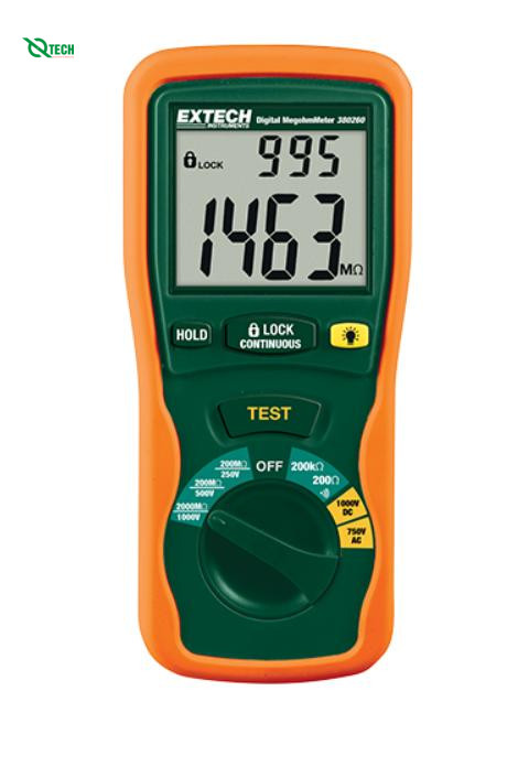 Máy đo điện trở cách điện EXTECH 380260