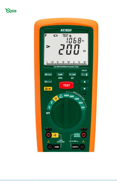 Đồng hồ đo điện trở cách điện EXTECH MG325