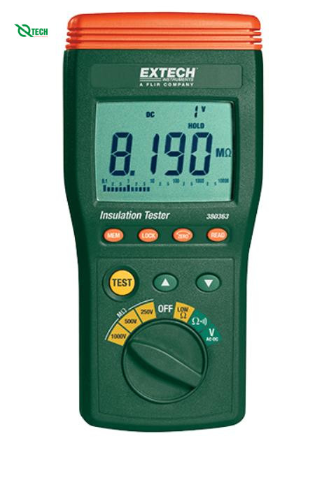 Đồng hồ đo điện trở cách điện EXTECH 380363
