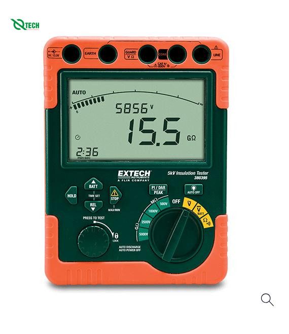 Đồng hồ đo điện trở cách điện EXTECH 380395
