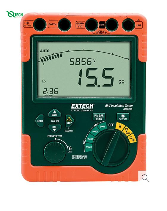 Đồng hồ đo điện trở cách điện EXTECH 380396