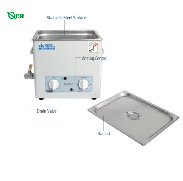 Bể rửa siêu âm analog DaiHan DH.WUC.A10H (10lit, 220V)