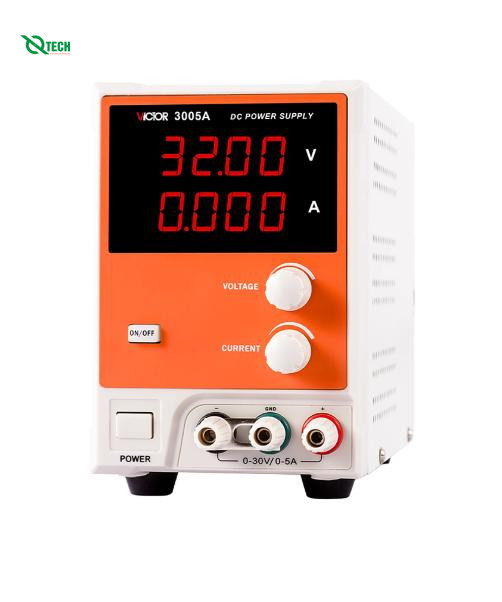 Bộ nguồn DC VICTOR 3005A (0 ~ 32V, 0 ~ 5A)