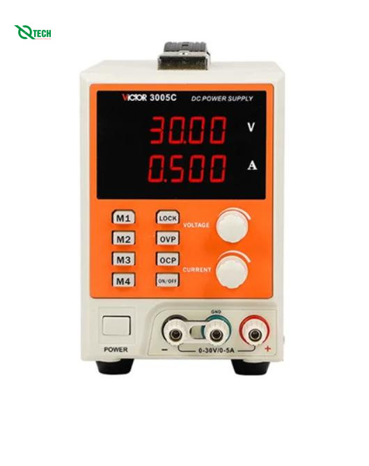 Bộ nguồn VICTOR 3005C (0 ~ 30V, 0 ~ 5A)