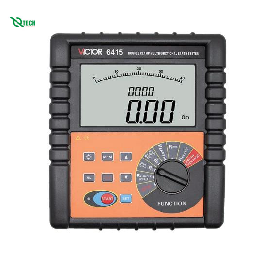 Thiết bị đo điện trở đất VICTOR 6415 (0.00mA~600AAC)