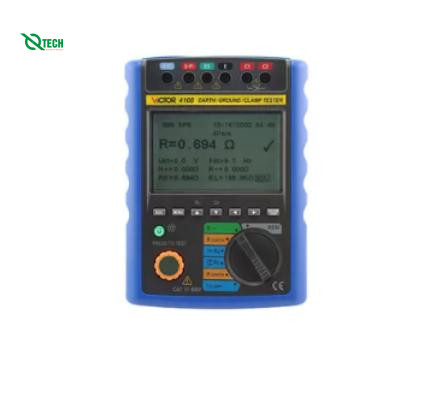 Máy đo điện trở nối đất VICTOR 4108 (0.02Ω～199.9kΩ)