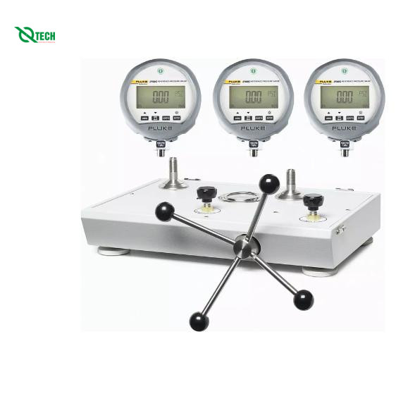 Máy hiệu chuẩn áp suất khí nén Fluke P5513-2700G-3 (3 đồng hồ)