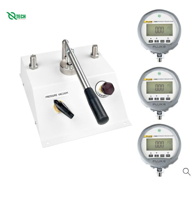 Máy hiệu chuẩn áp suất khí nén Fluke P5510-2700G-3/C (3 đồng hồ được chứng nhận)