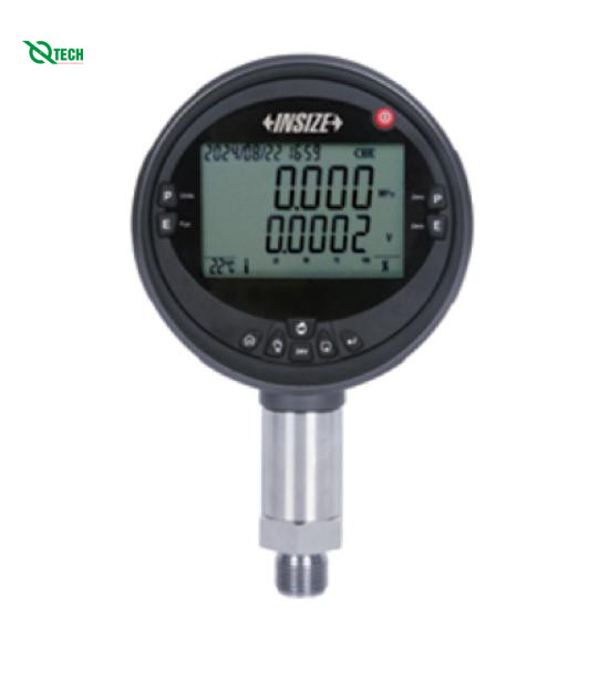 Đồng hồ đo áp suất điện tử Insize 5240-N12Y16 (0-1.6 MPa/0~16 bar, NPT1/2)