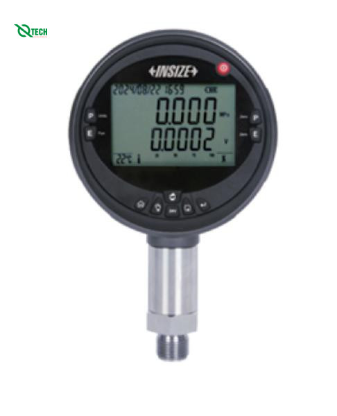Đồng hồ đo áp suất điện tử Insize 5240-N12Y10 (0-1 MPa/0~10 bar, NPT1/2)