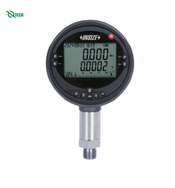 Đồng hồ đo áp suất điện tử Insize 5240-N12Y600 (0-60 MPa/0~600 bar, NPT1/2)