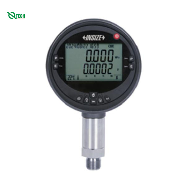Đồng hồ đo áp suất điện tử Insize 5240-G12Y400 (0-40 MPa/0~400 bar, G1/2)