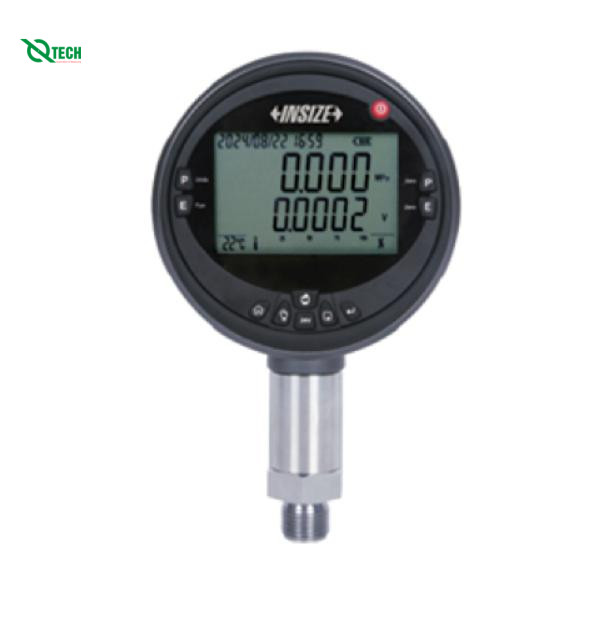 Đồng hồ đo áp suất điện tử Insize 5240-G12Y250 (0-25 MPa/0~250 bar, G1/2)