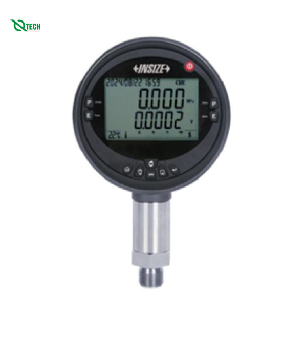 Đồng hồ đo áp suất điện tử Insize 5240-M20Y100 (0-10 MPa/0~100 bar, M20)