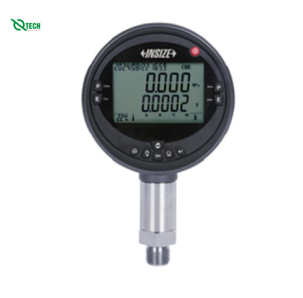 Đồng hồ đo áp suất điện tử Insize 5240-N12Y100 (0-10 MPa/0~100 bar, NPT1/2)