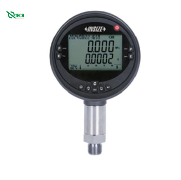 Đồng hồ đo áp suất điện tử Insize 5240-G12Y60 (0-6 MPa/0~60 bar, G1/2)