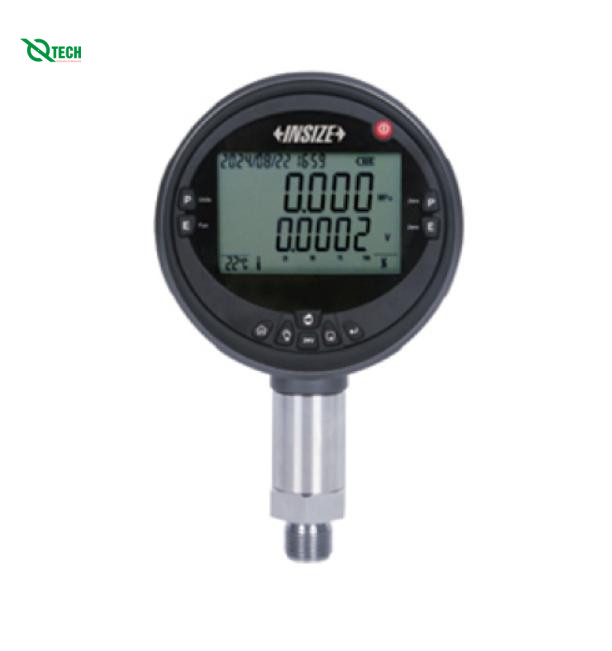Đồng hồ đo áp suất điện tử Insize 5240-M20Y10 (0-1 MPa/0~10 bar, M20)