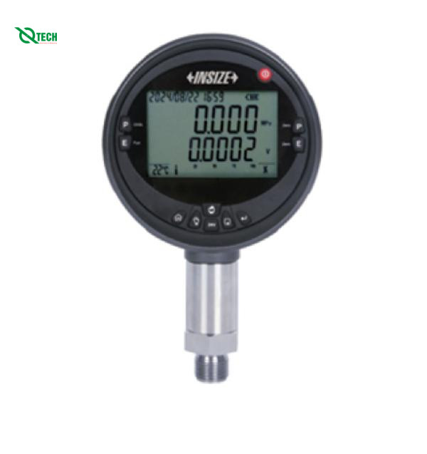 Đồng hồ đo áp suất điện tử Insize 5240-G12Y06 (0-600 kPa/0~6 bar, G1/2)