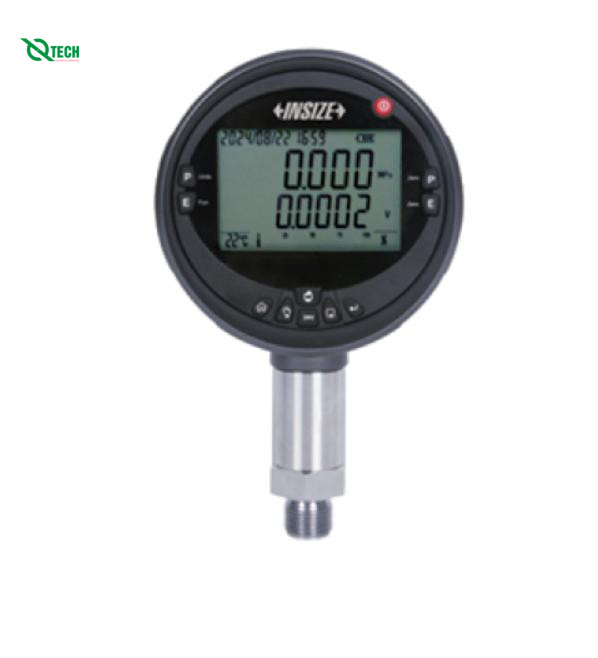 Đồng hồ đo áp suất điện tử Insize 5240-N12Y04 (0-400 kPa/0~4 bar, NPT1/2)