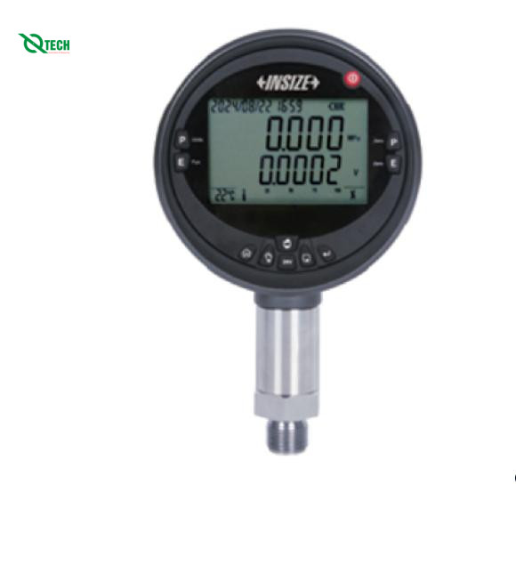 Đồng hồ đo áp suất điện tử Insize 5240-G12Y04 (0-400 kPa/0~4 bar, G1/2)